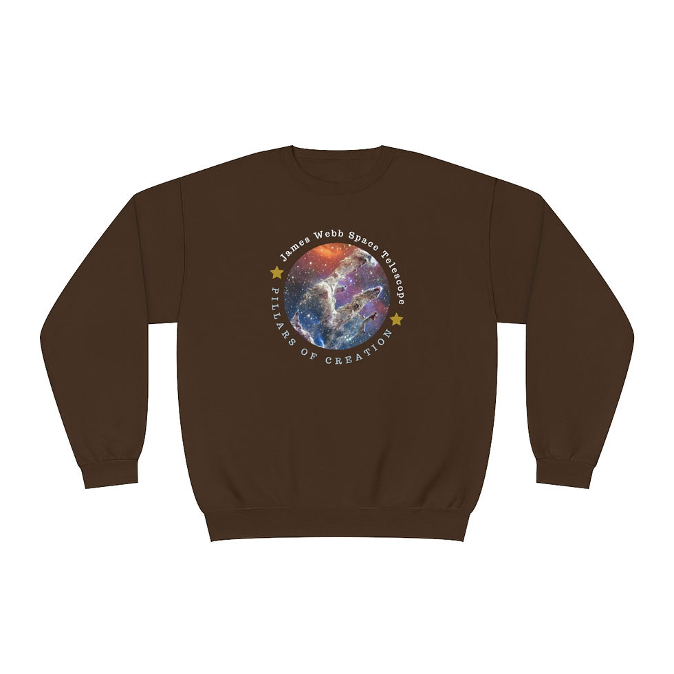 Miniature : Pillars Creation Crewneck - Women's James Webb Space Telescope Sweatshirt