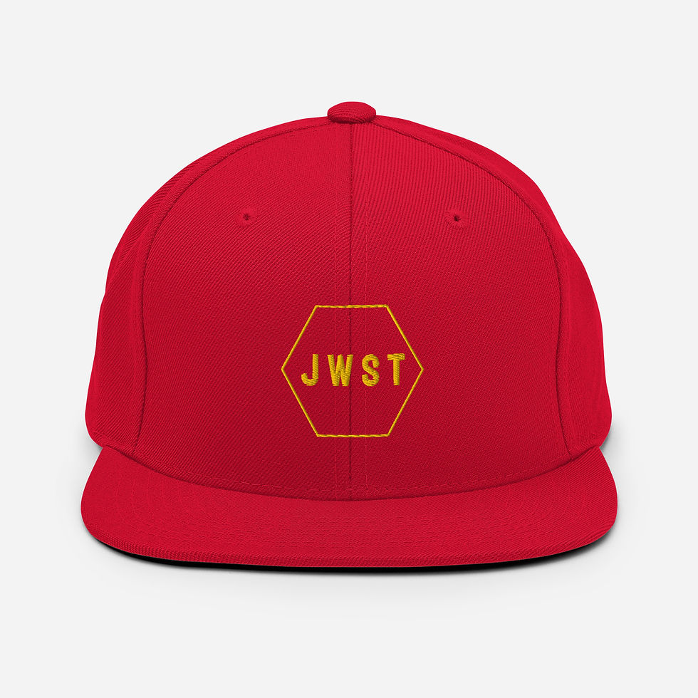 Thumbnail: JWST - James Webb Space Telescope Embroidered Hexagon Snapback Hat