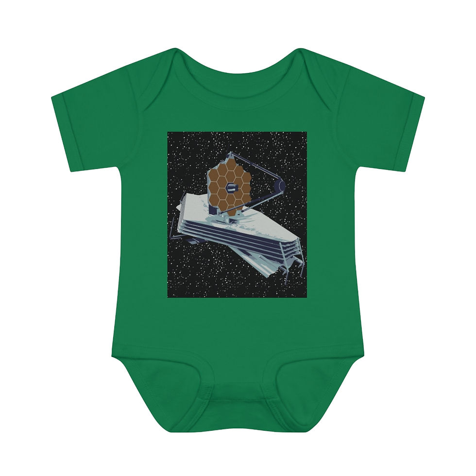 Miniature : Infant Baby James Webb Space Telescope - Space Bodysuit