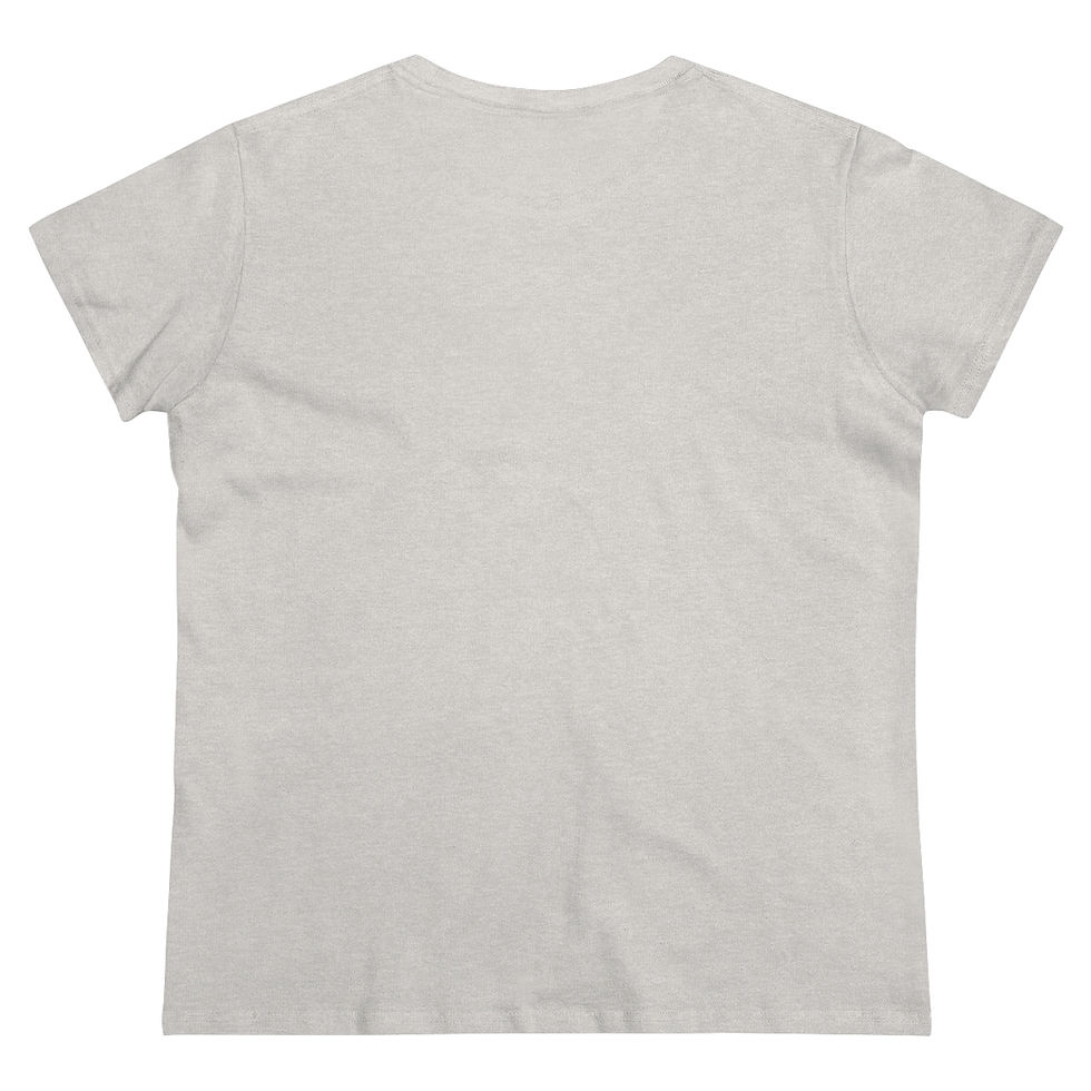 Thumbnail: Women's NASA Rocket Midweight Cotton T-Shirt
