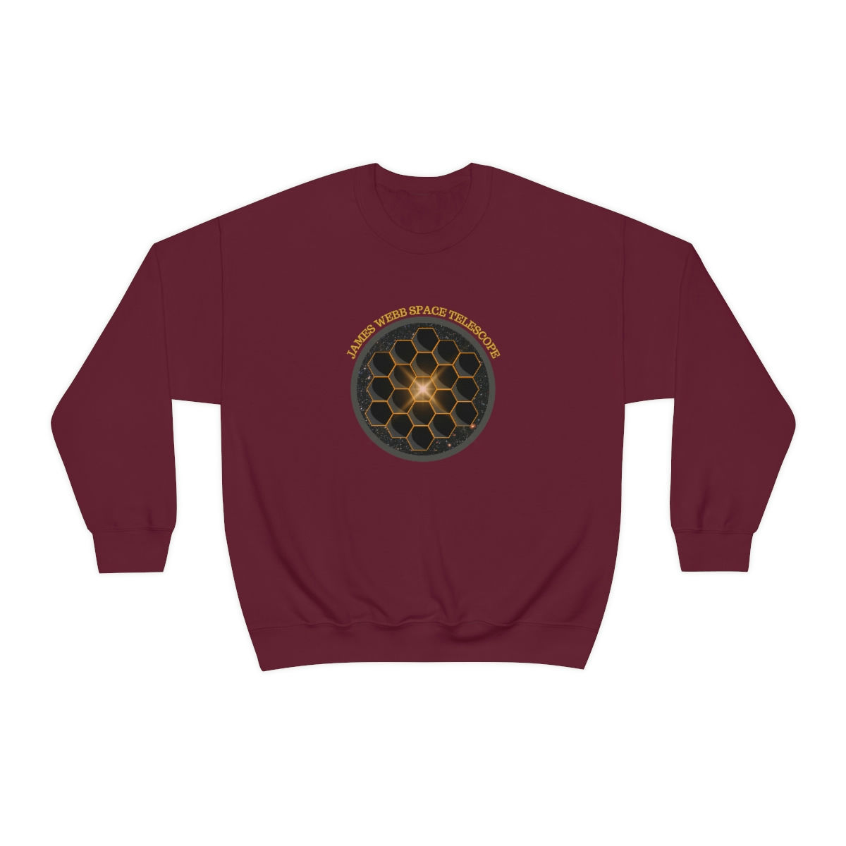 Super Emblem - Men's James Webb Space Telescope Crewneck Sweatshirt