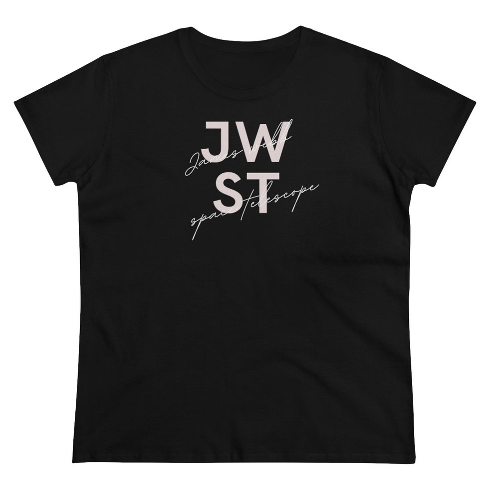 Thumbnail: Women's James Webb Space Telescope JWST Scriptive Cotton T-Shirt