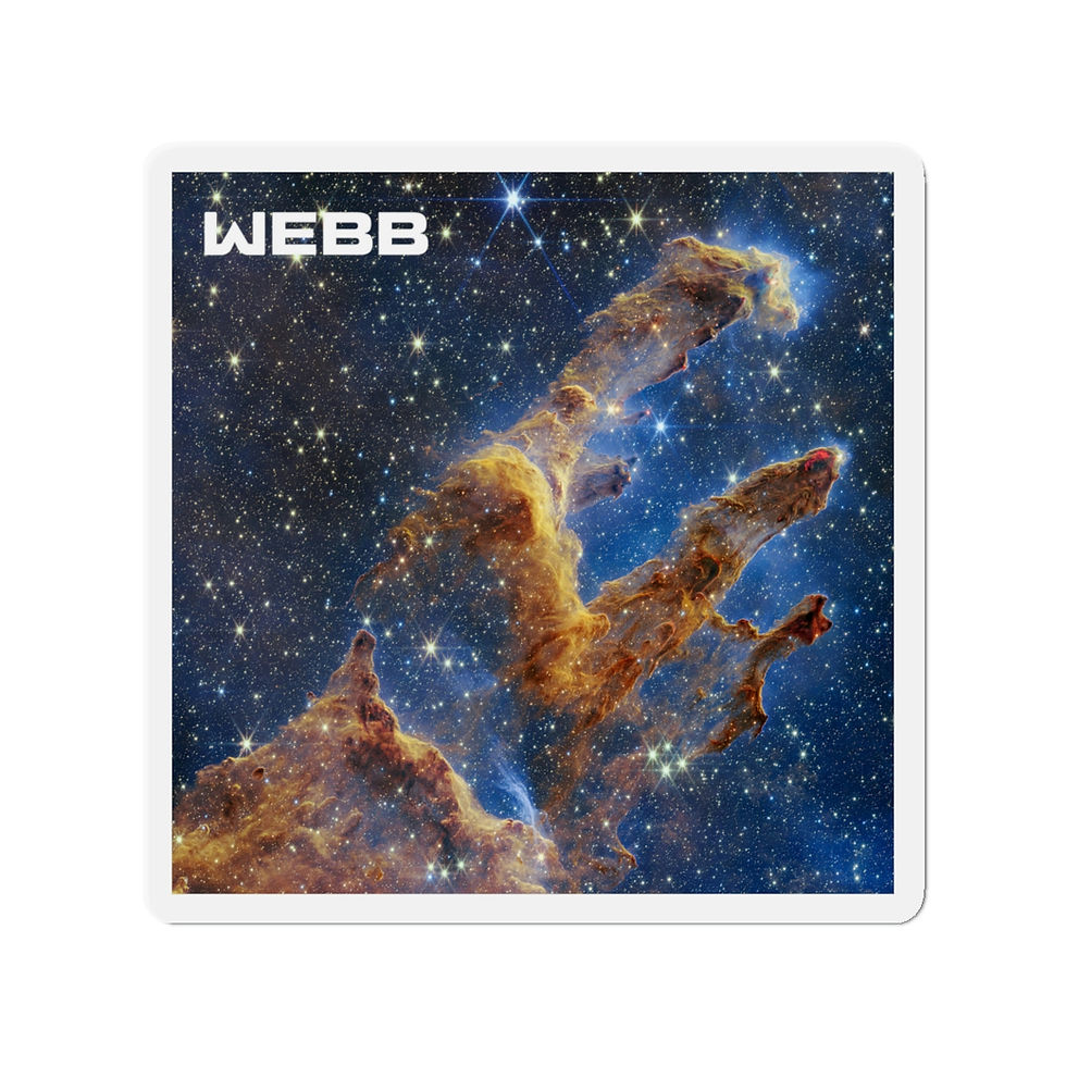 Miniature : JWST Magnet - Pillars of Creation - James Webb Space Telescope