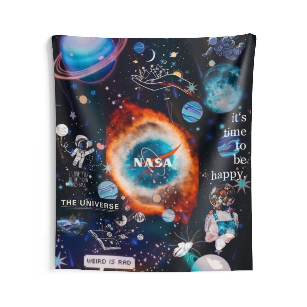 James Webb Space Telescope - Indoor Wall Tapestries - JWST Southern Ring Comic