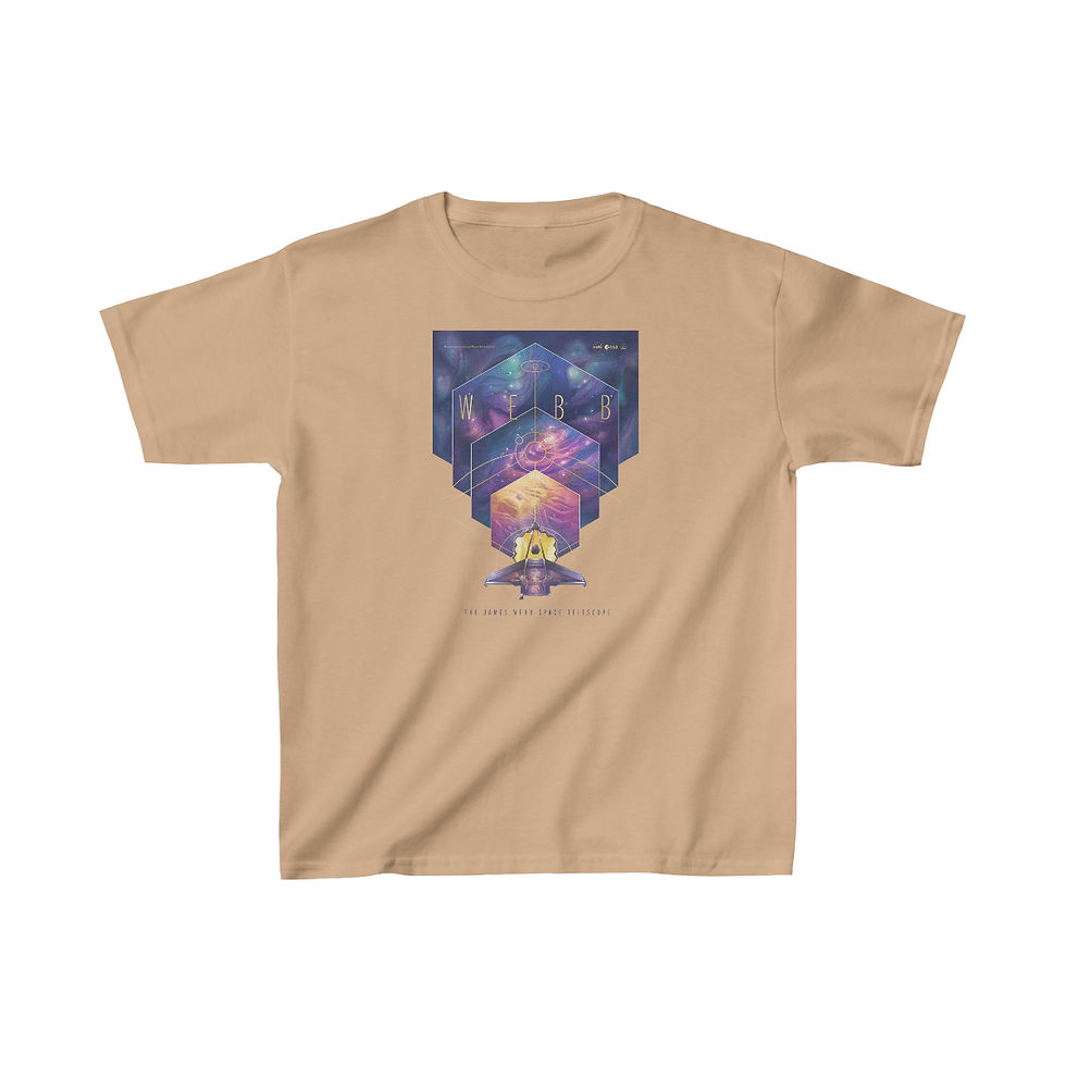 Miniatura: Youth T-Shirt Tee - Explore - James Webb Space Telescope TShirt JWST