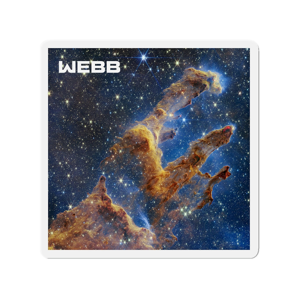 Miniature : JWST Magnet - Pillars of Creation - James Webb Space Telescope