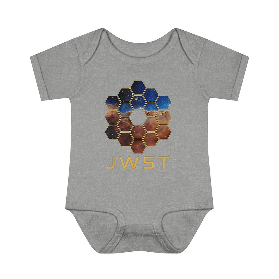 Thumbnail: Infant Baby James Webb Space Telescope - JWST Honeycomb Bodysuit