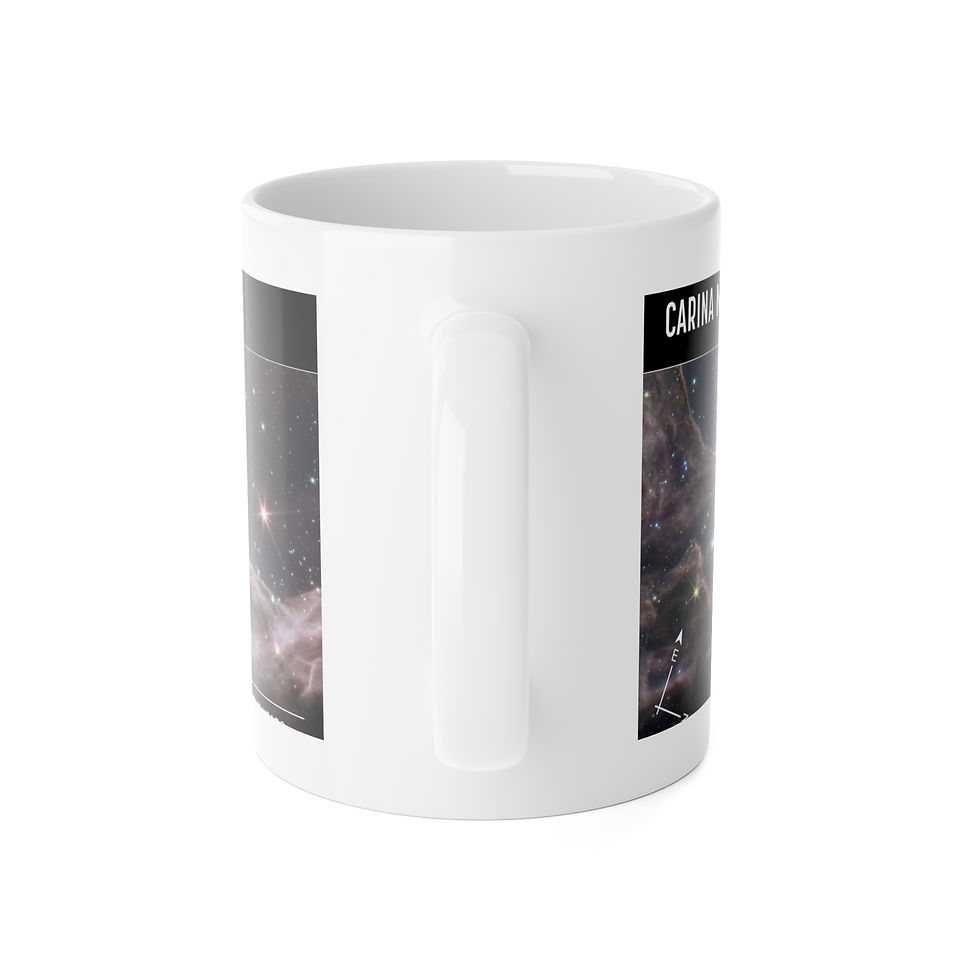 Thumbnail: James Webb Space Telescope Carina Nebula Cosmic Cliffs Mug, 11oz, 15oz & 20oz