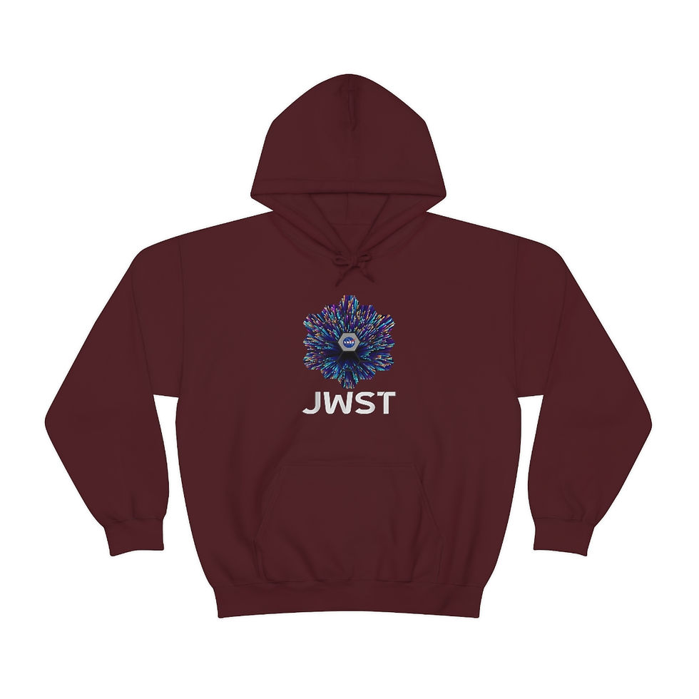 Miniatura: Women's James Webb Space Telescope - Intergalactic Universe - Hooded Sweatshirt