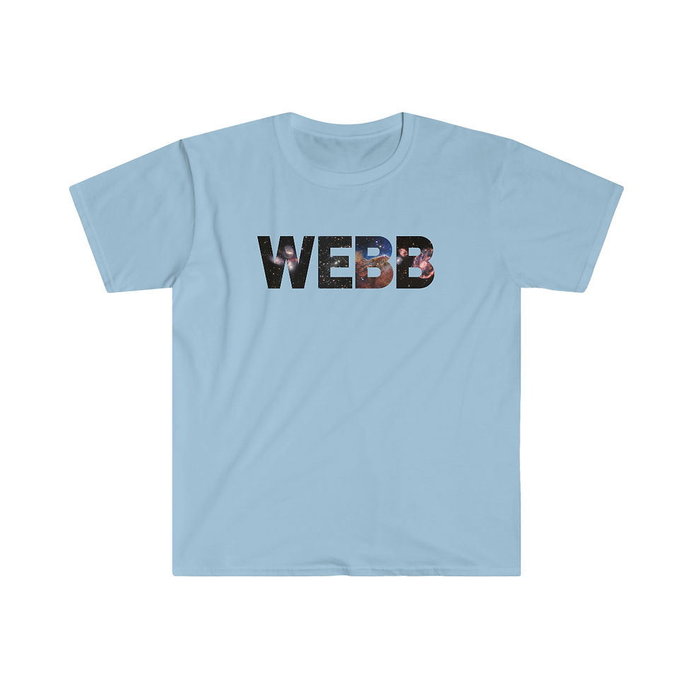 Miniature : Men's James Webb Space Telescope T-Shirt Soft Tee - WEBB's First Images - JWST 