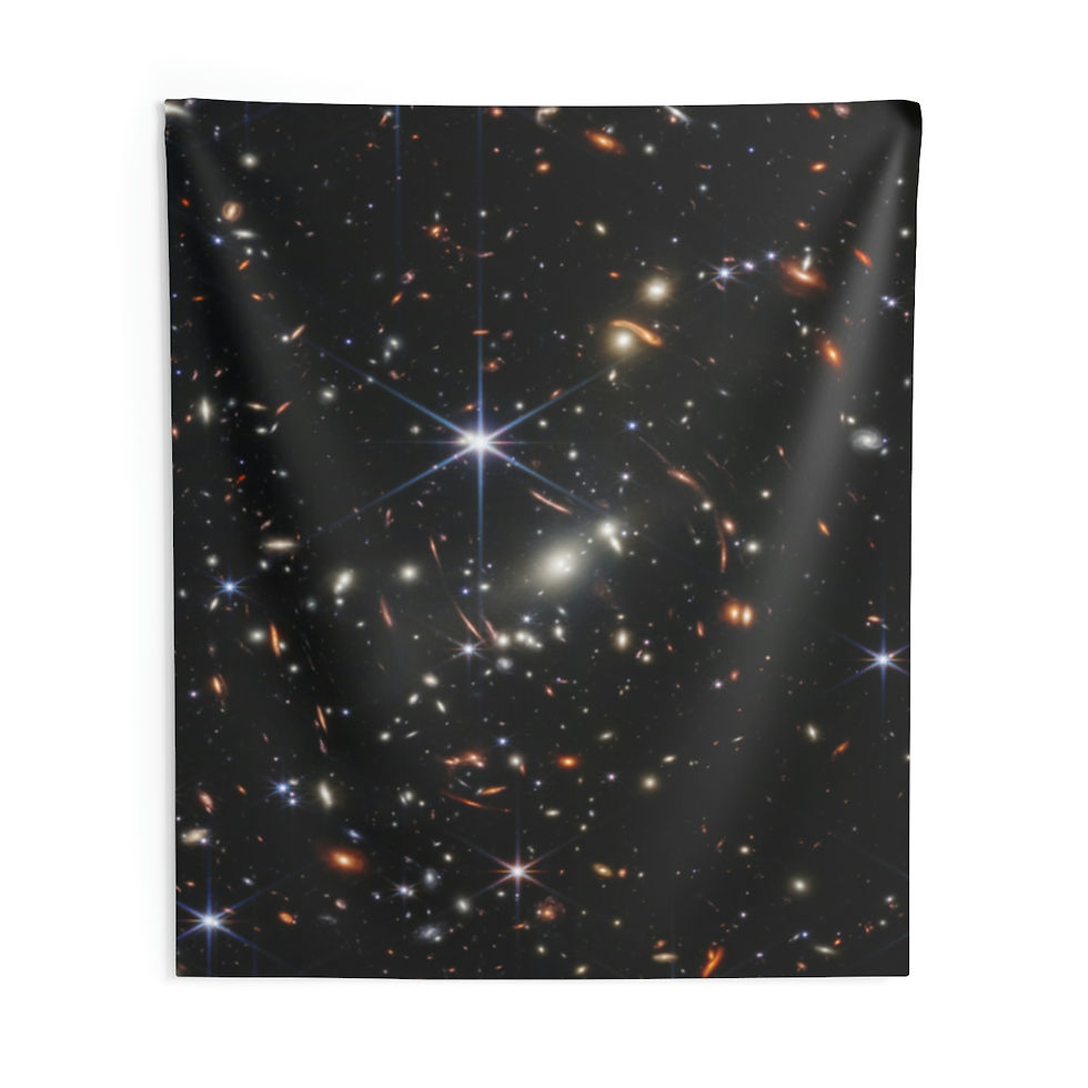 Miniature : James Webb Space Telescope - Indoor Wall Tapestries - First Deep Field