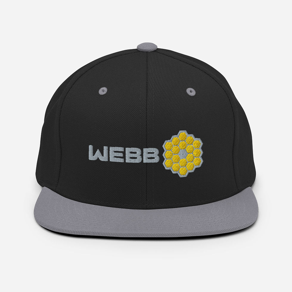 Thumbnail: Webb - JWST - James Webb Space Telescope Embroidered Snapback Hat