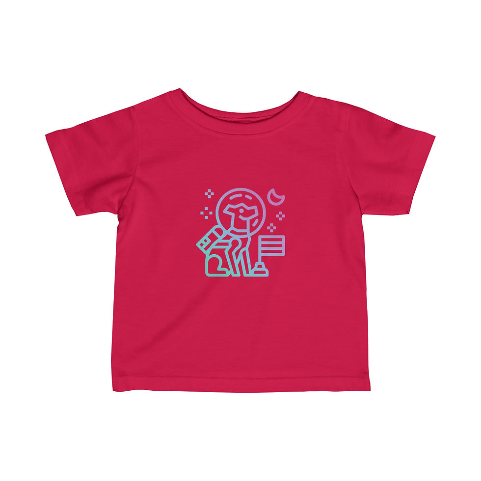Miniature : Infant Space Dog Tee