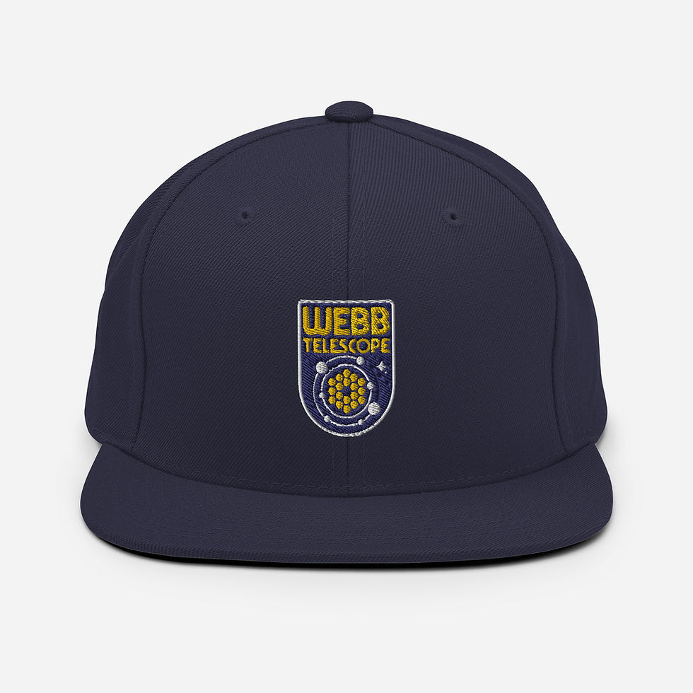 Miniatura: Webb Telescope - James Webb Space Telescope Embroidered Patch Snapback Hat
