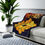 Miniature : James Webb Space Telescope - Peer Deep into the Past Throw Blanket 