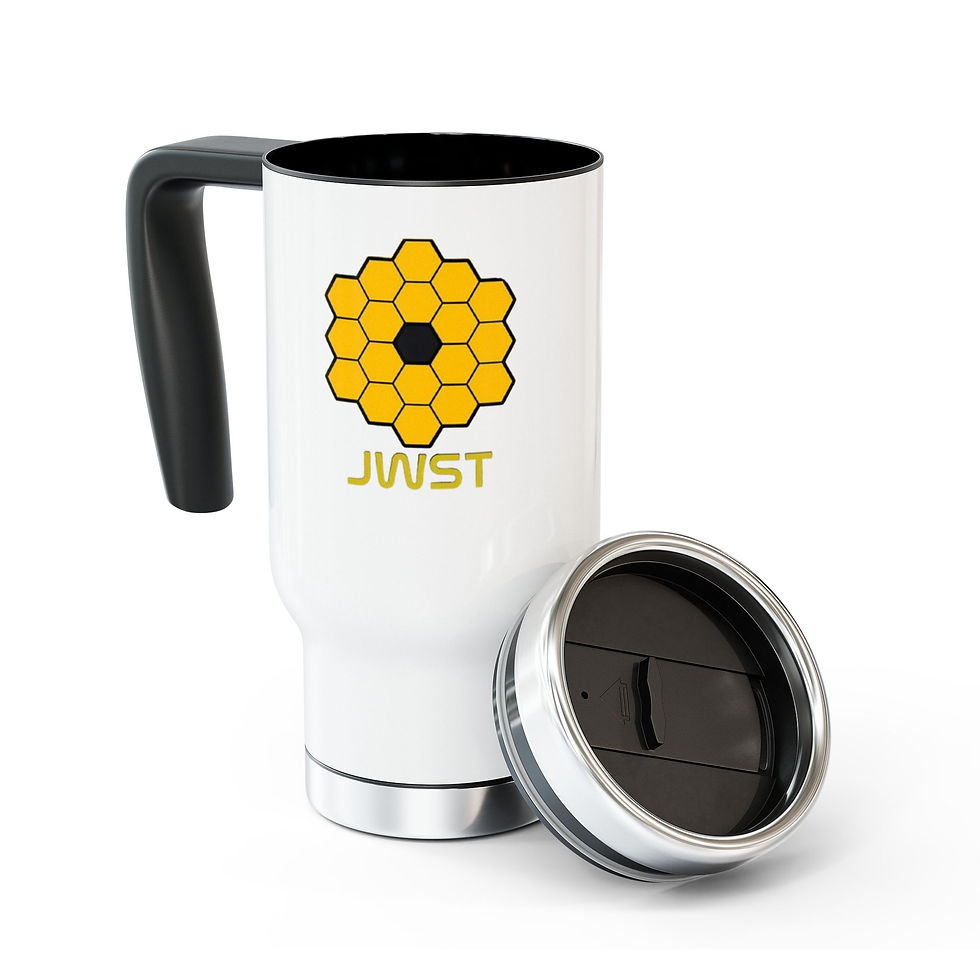 Miniature : James Webb Space Telescope Mirrors Stainless Steel Travel Mug, 14oz