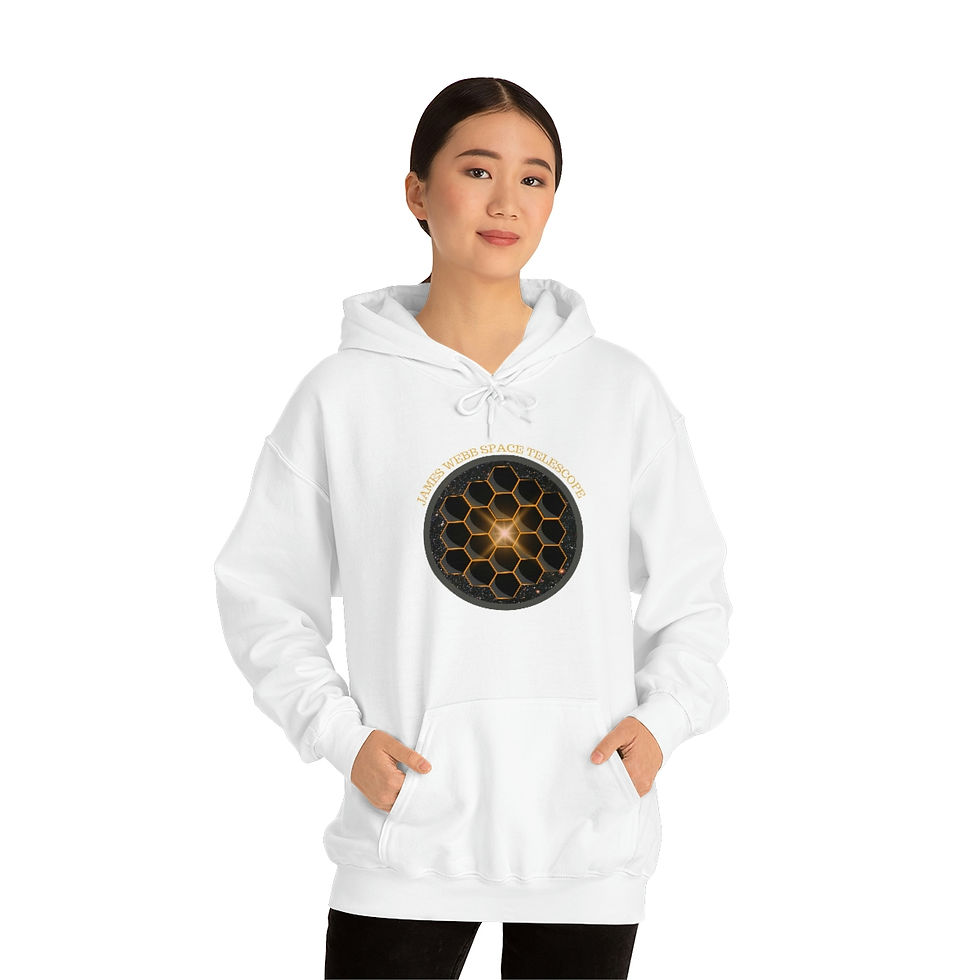Thumbnail: Super Emblem - Men's James Webb Space Telescope Hooded Sweatshirt