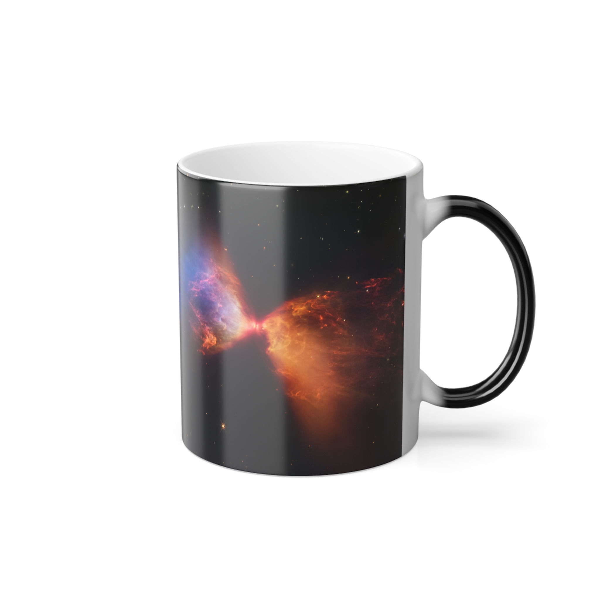 James Webb Space Telescope L1527 and Protostar Magic Mug, 11oz