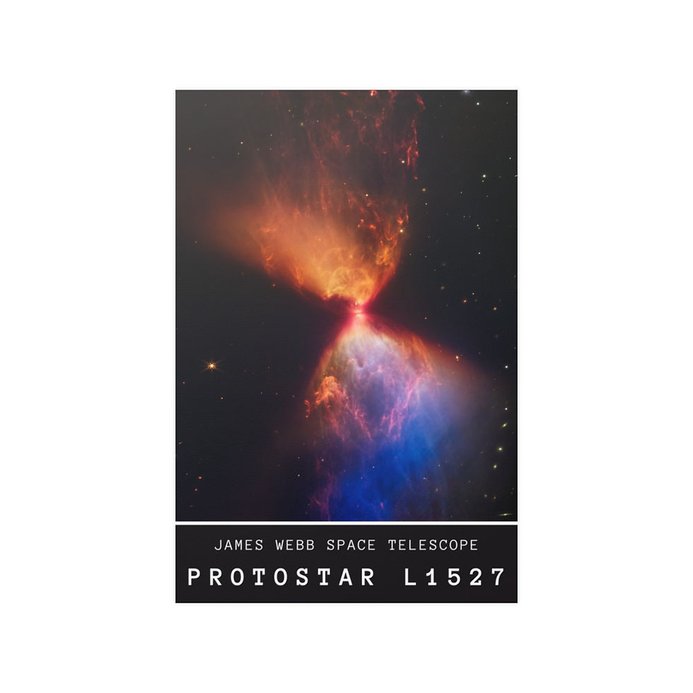 Thumbnail: Protostar L1527 - Webb Space Telescope - Poster Satin Finish – various sizes