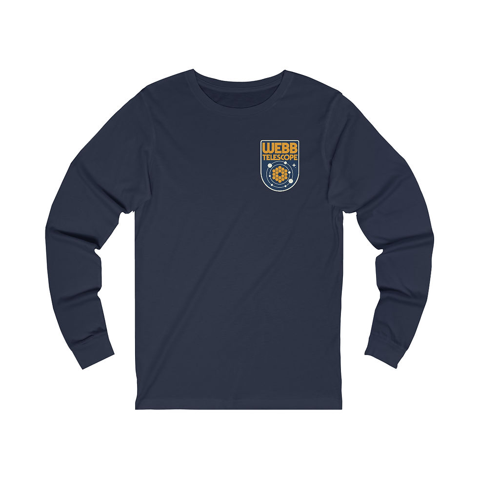 Thumbnail: Men's James Webb Space Telescope Badge Long Sleeve Shirt