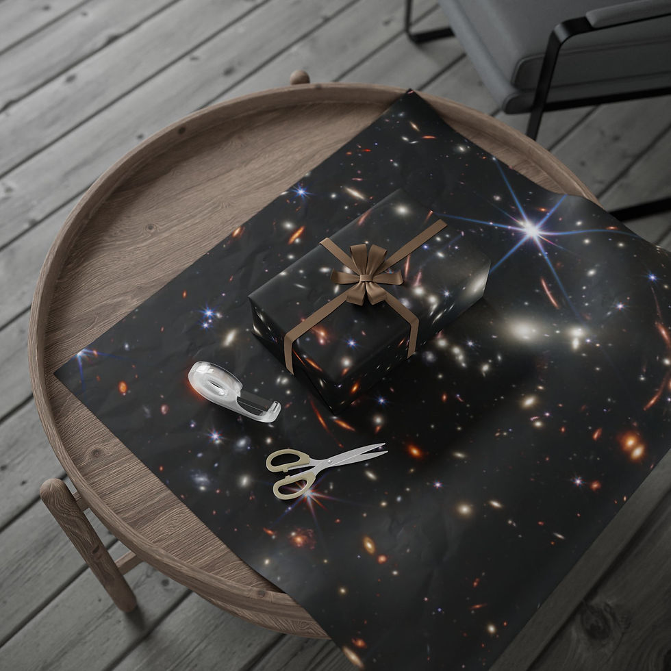 Thumbnail: James Webb Space Telescope - JWST First Deep Field Wrapping Paper 