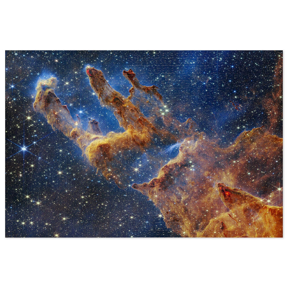 Miniature : Pillars of Creation - James Webb Space Telescope - Puzzle (500-1000 Piece)