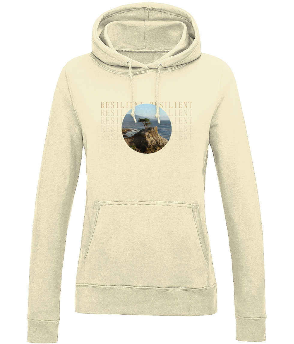 Thumbnail: AWDis Girlie College Hoodie - Resilient Lone Cypress