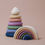 Thumbnail: Raduga Grez Stacking Tower White Outside, Colourful Inside