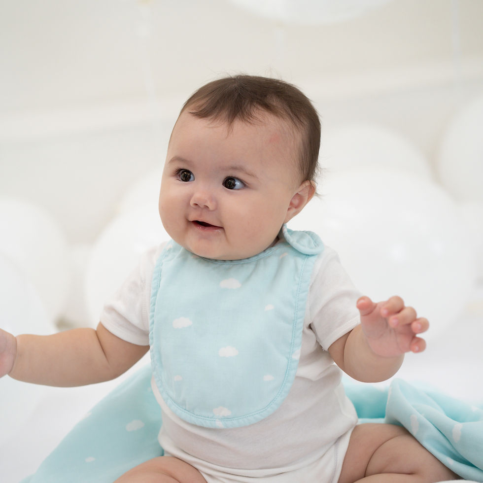 Thumbnail: Granny Ben TENCEL Muslin Bib 2pc