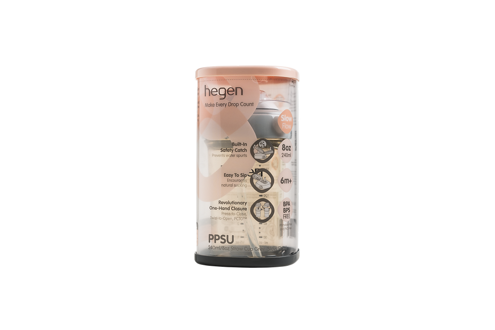 Thumbnail: Hegen PCTO™ 240ml/8oz Straw Cup PPSU (Slow Flow)