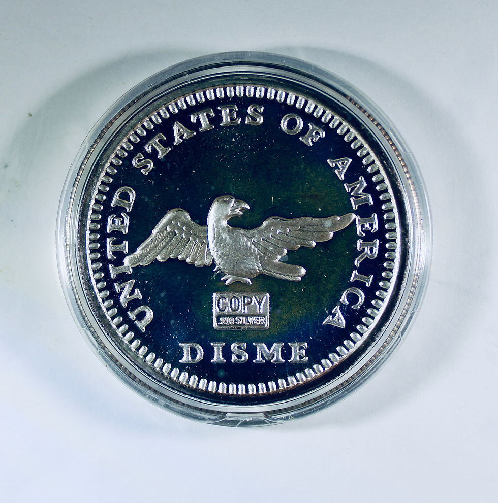 Thumbnail: Silver Art Medal - Two Ounces .999 Silver - With Original Packaging & COA