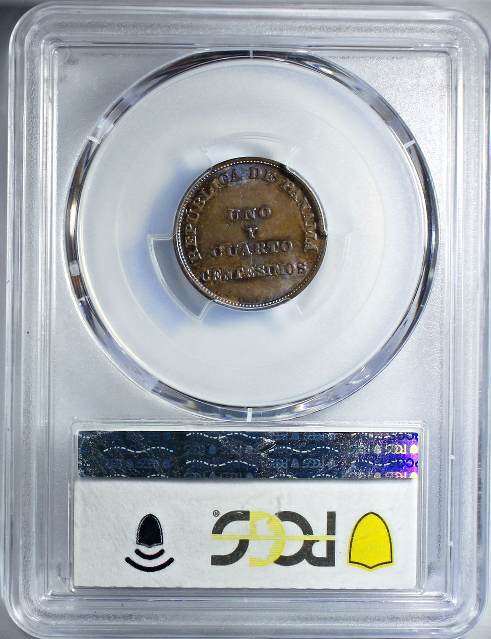 Thumbnail: 1940 Panama 1 1/4 Centesimos - PCGS MS-64 Brown - Color