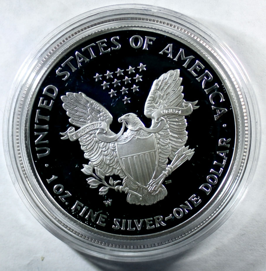 Thumbnail: 2004-W Proof  American Silver Eagle - Original Government Packaging - Proof