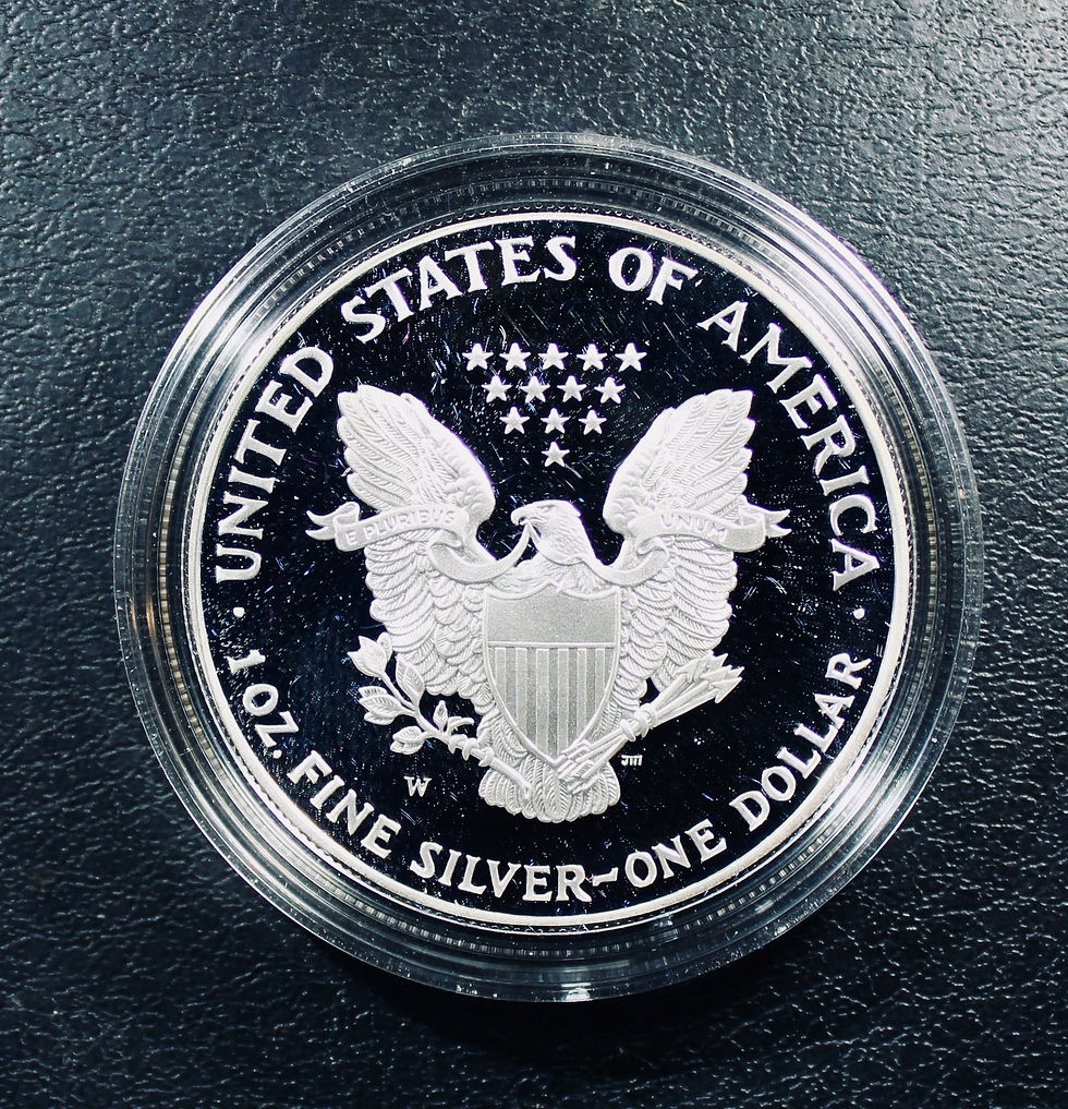 Thumbnail: 2001-W Proof  American Silver Eagle - Original Government Packaging - Proof