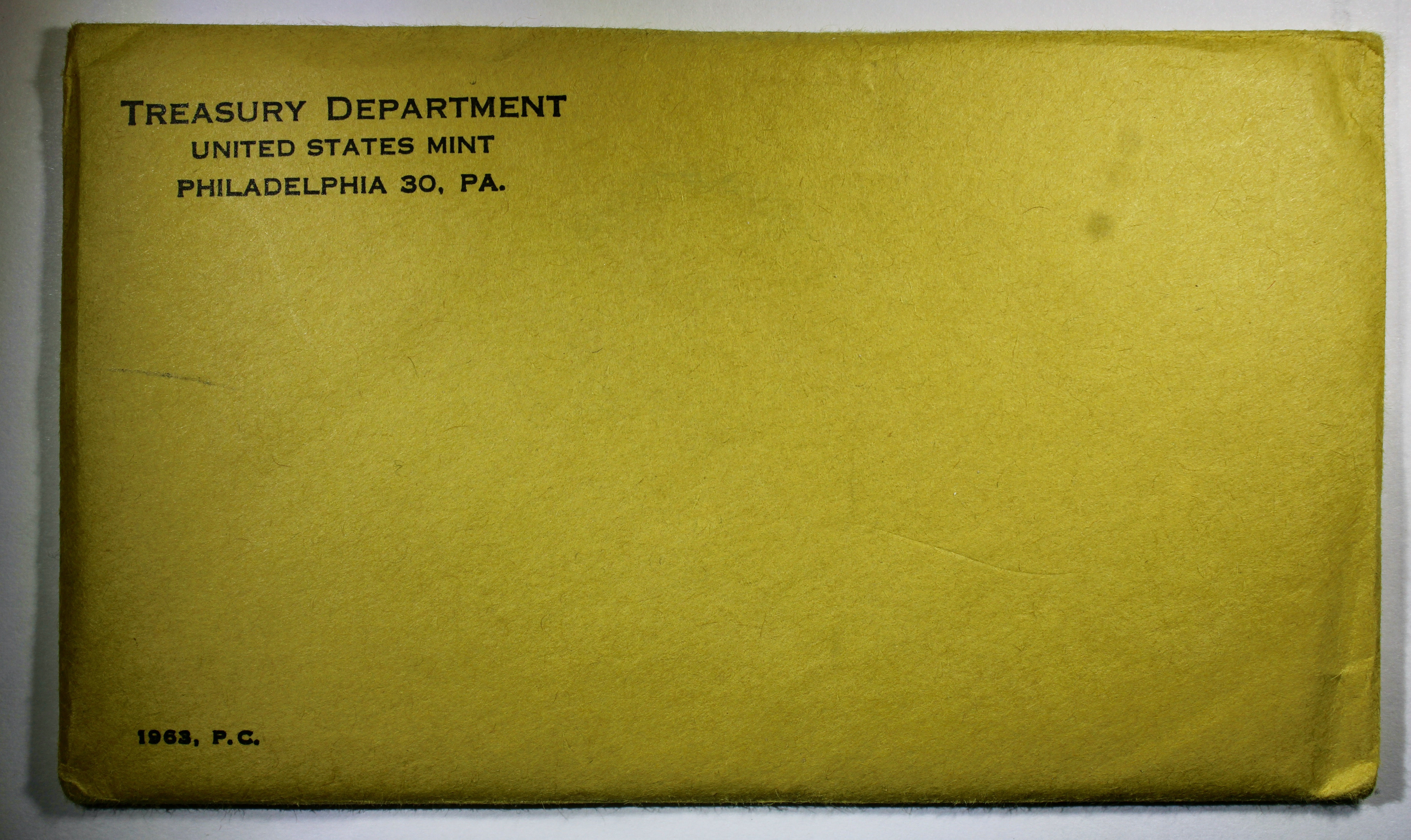 1963 Proof Set in Unopened Original Government Packaging - Five Coins