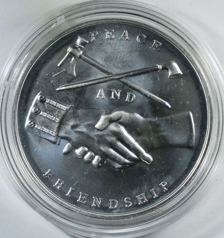 Thumbnail: 2019 Presidential Silver Medal- James Monroe - US Mint 1 Ounce .999 - OGP