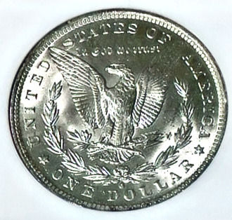 Thumbnail: 1884-O Morgan Silver Dollar - NGC MS-63 - Mint State 63