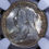 Thumbnail: Great Britain Victoria Silver 1897 3 Pence NGC MS64 - Nice Toning and Luster