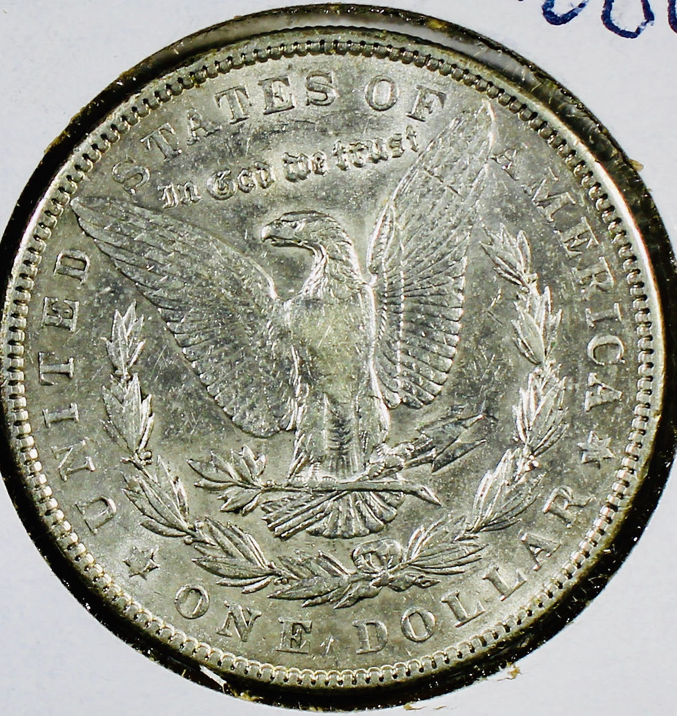 Thumbnail: 1904 Morgan Silver Dollar - Ungraded Almost Uncirculated Condition