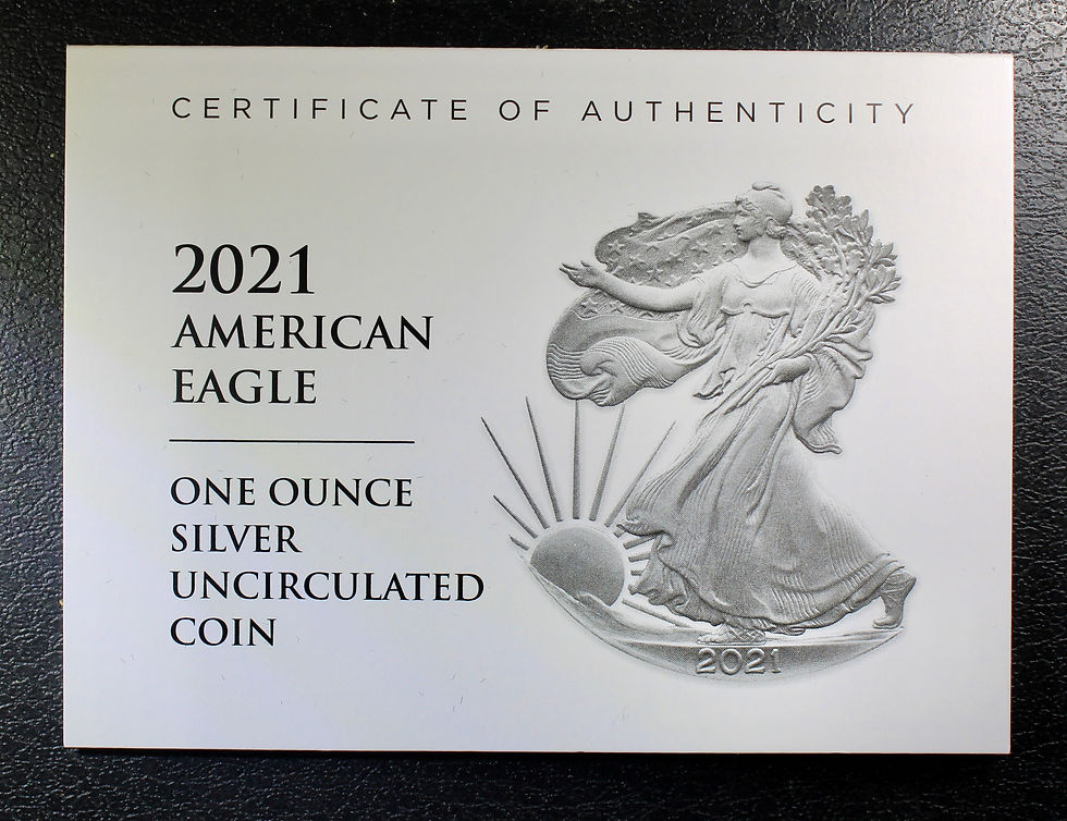 Thumbnail: 2021-W  American Silver Eagle T-2 - Original Government Packaging