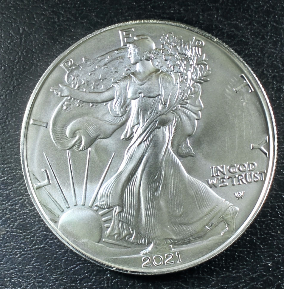 Thumbnail: 2021-W  American Silver Eagle T-2 - Original Government Packaging