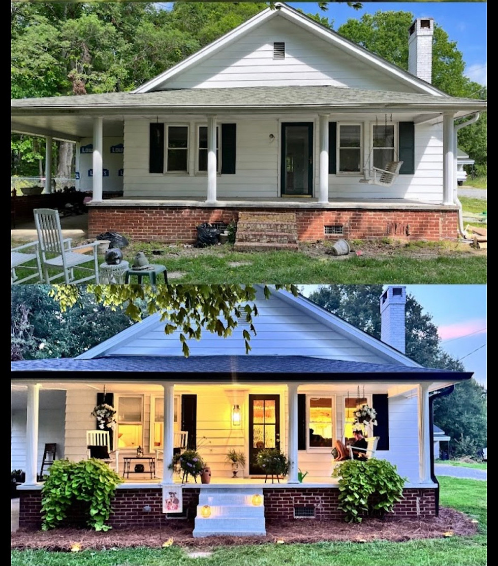 New Roof Installed in Cherryville, NC by Sage Roofing Solutions.