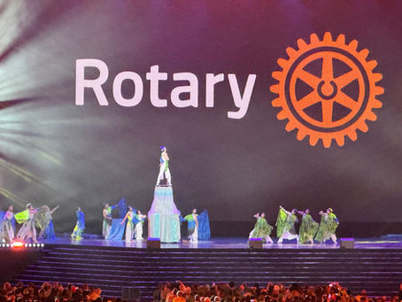 Some of the entertainment at the 2026 Rotary International Convention in Taipei