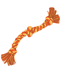 red and yellow chew toy