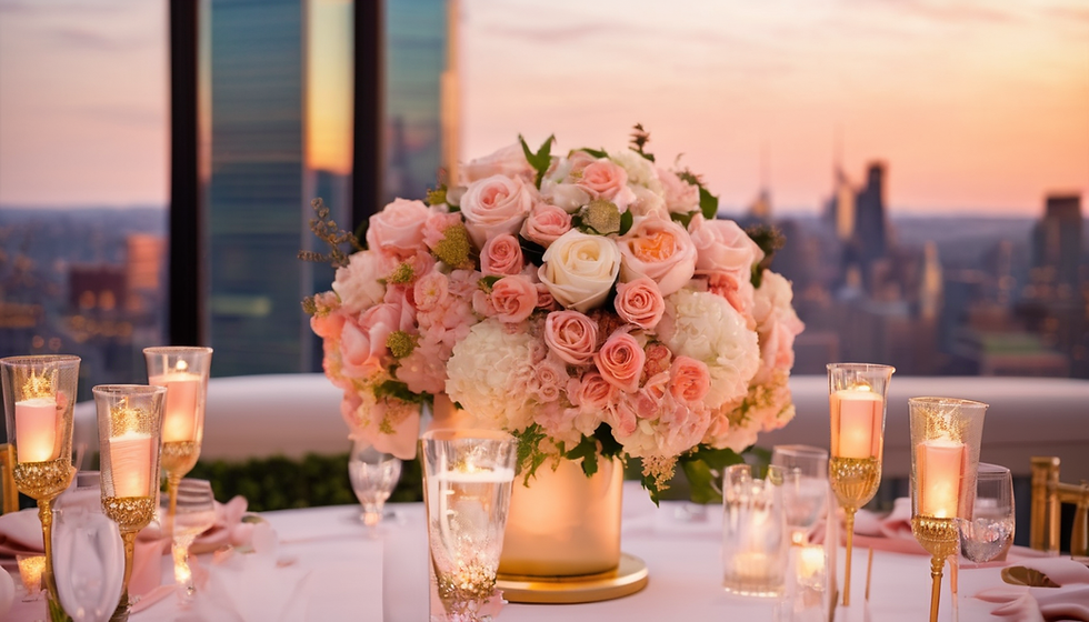 Bridal Party Rooftop Soiree