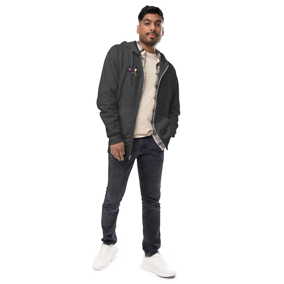 Thumbnail: Blissfully Melanated Kids Zip-Up