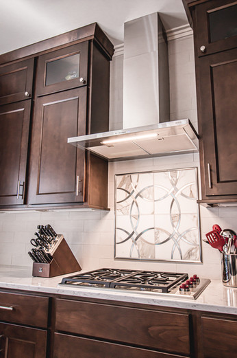 Hood Close up in Traditional Kitchen