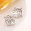 Thumbnail: Dolphins Zircon Earrings