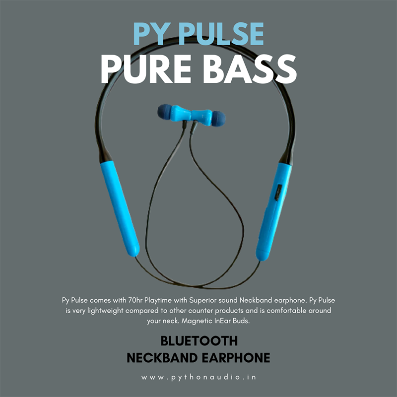 Thumbnail: Py Pulse | 70hr Playtime Sensational Sound Neckband Earphone