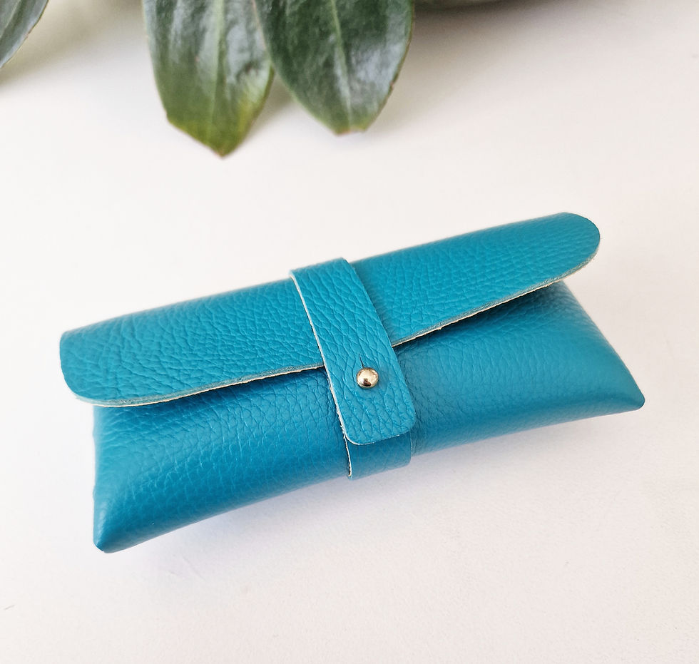 Miniature : Etuis à lunettes en cuir véritable